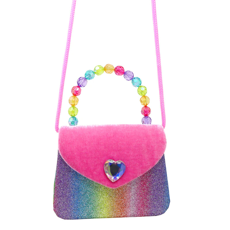 rainbow sparkle child handbag 