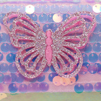 Butterfly Handbag pink poppy