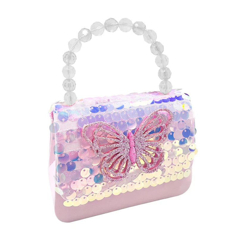 Butterfly Handbag pink poppy