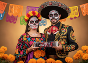 Day of the Dead Face Paint Set
