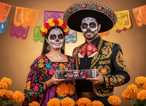 Day of the Dead Face Paint Set