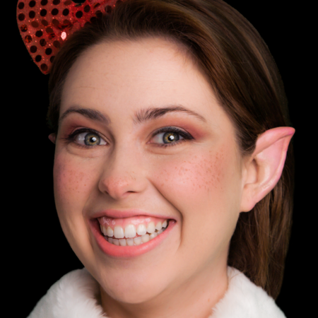 makeup elf ears pixie latex halloween horror elves xmas 