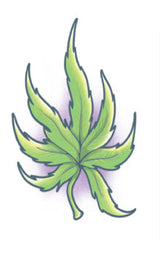 Sweet Leaf - BUD - Temporary Tattoo