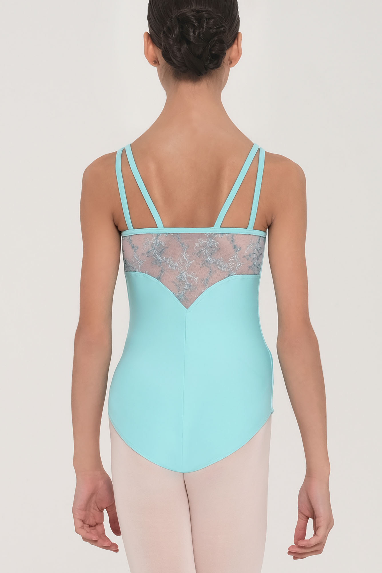 Belmine Leotard - Pacific Blue wear moi australia dancewear