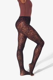 Fashion Lace Tights Capezio Dancewear
