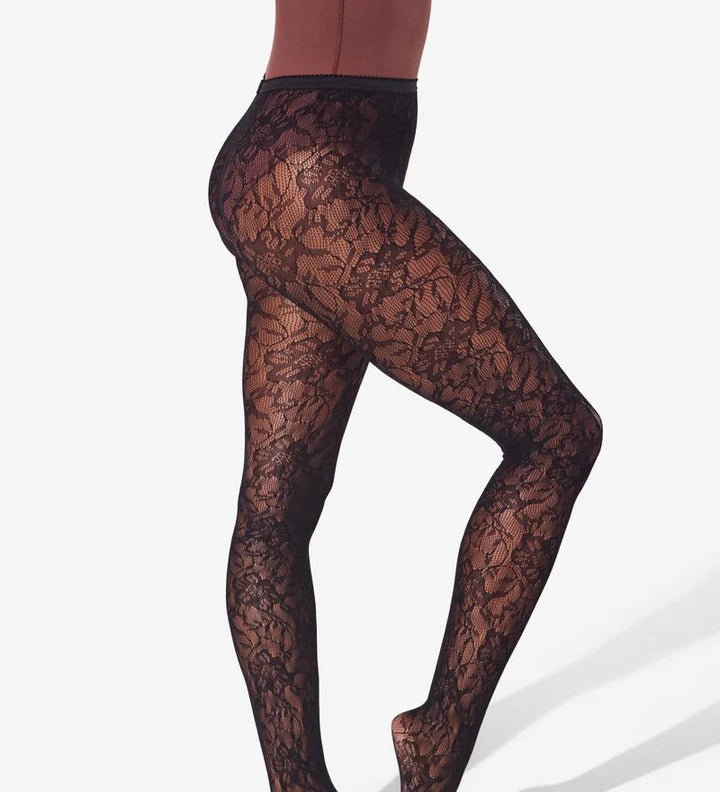 Fashion Lace Tights Capezio Dancewear