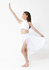 mesh dance costume crop costume