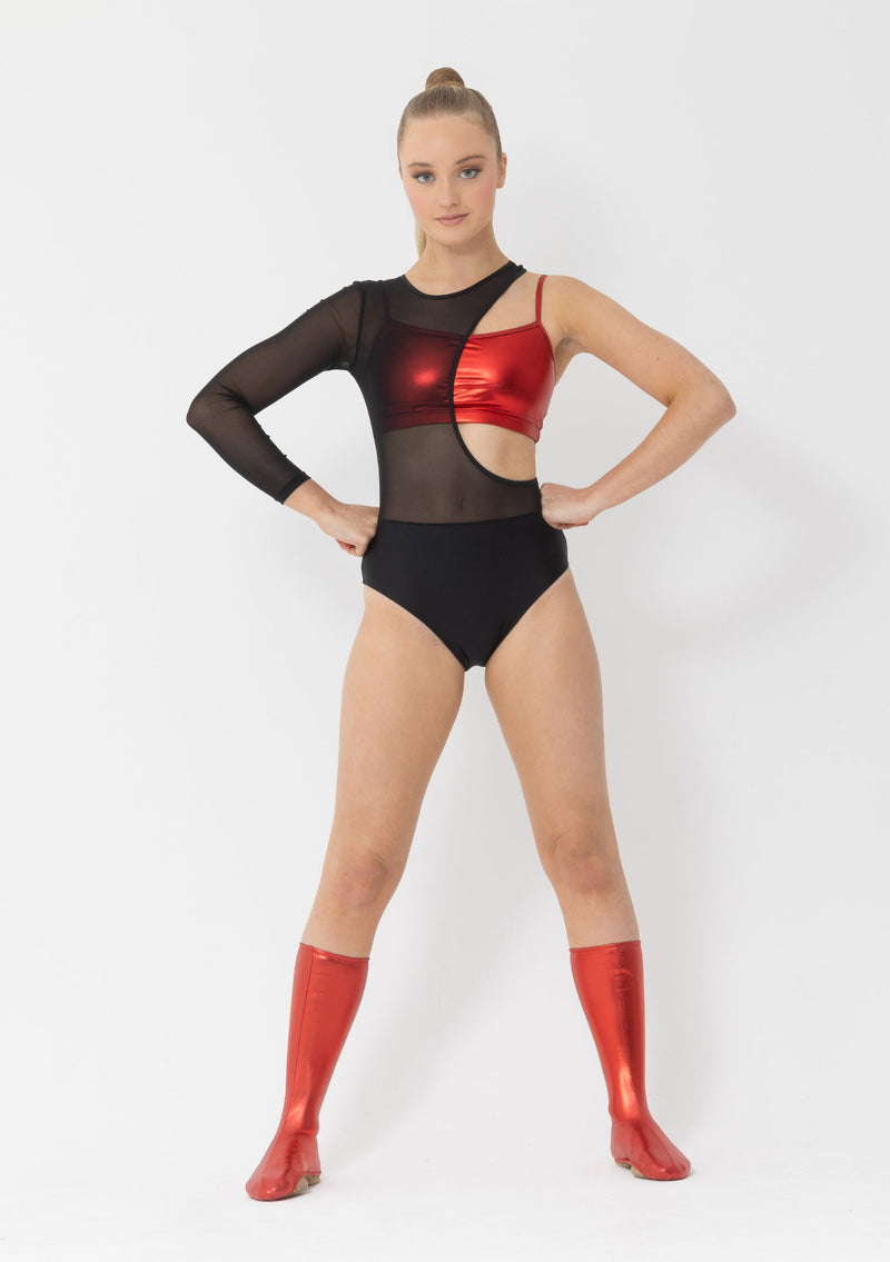 Tammy Pullover Mesh Leotard studio 7 dancewear costume