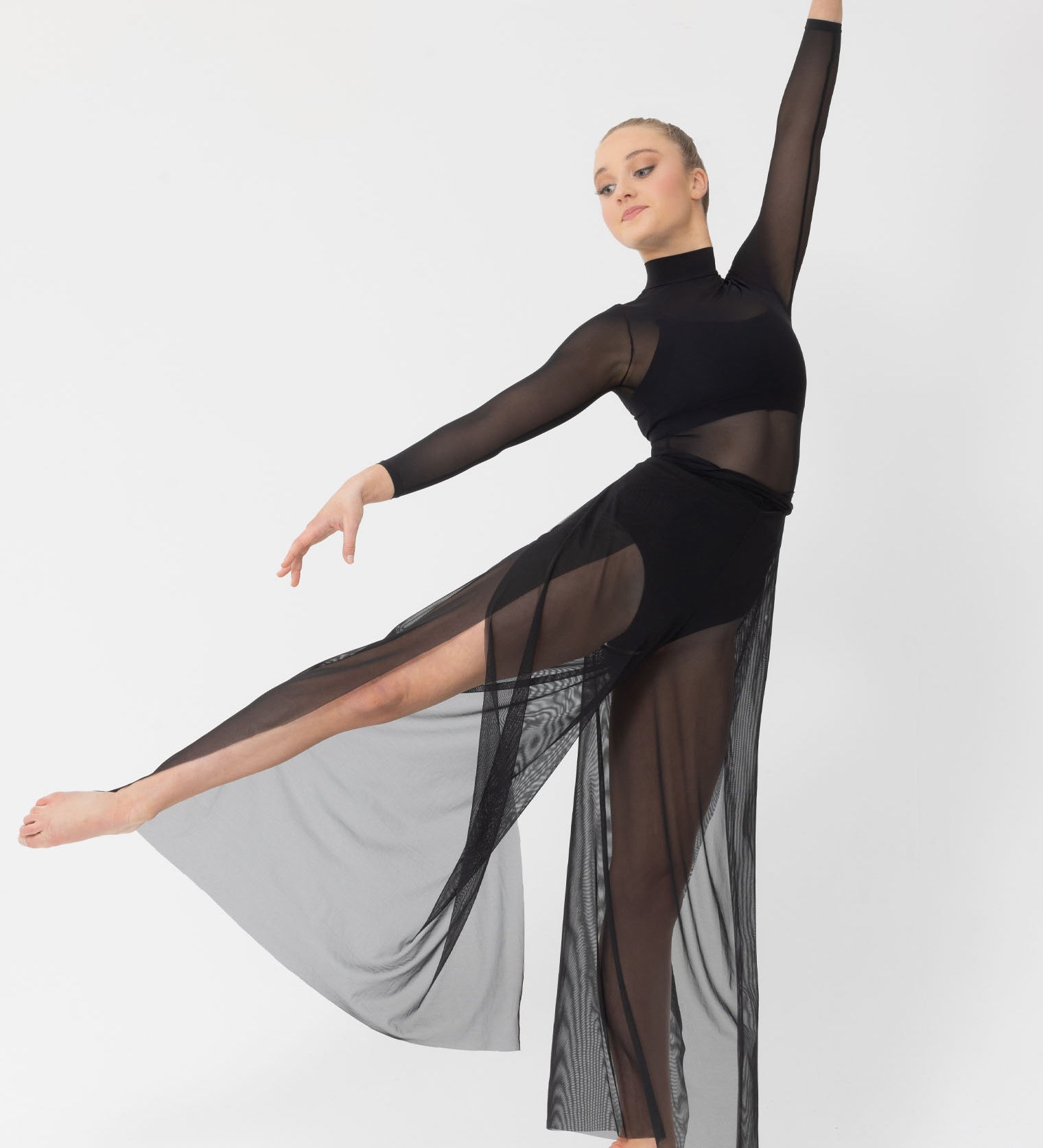 Mesh Wrap Pants studio 7 dance costume