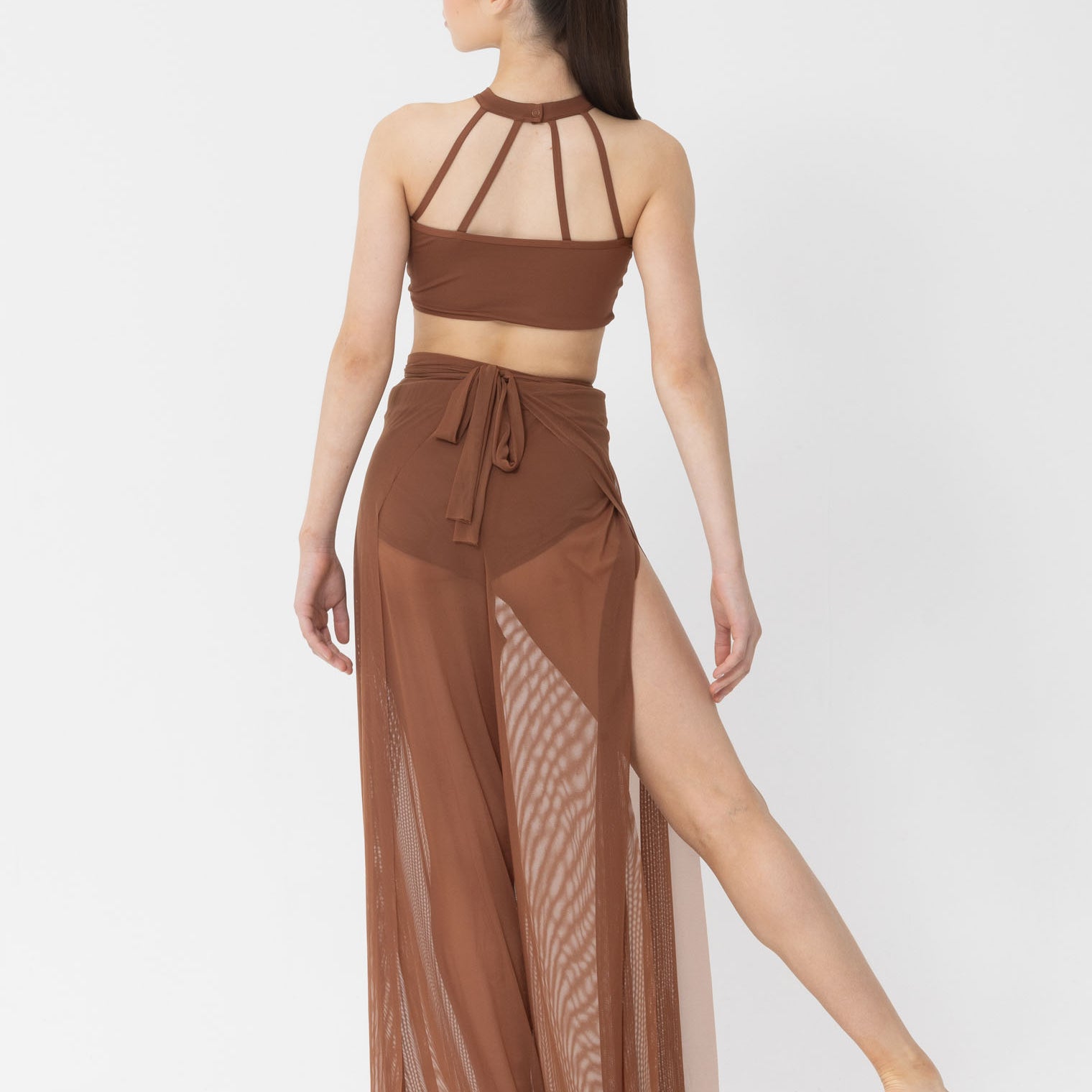 Mesh Wrap Pants studio 7 dance costume