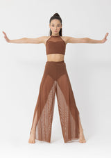 Mesh Wrap Pants