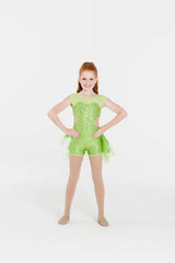 Stepping Out Detachable Bustle - Lime Green - Discontinued