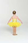 Yellow Sequin Tutu Dress