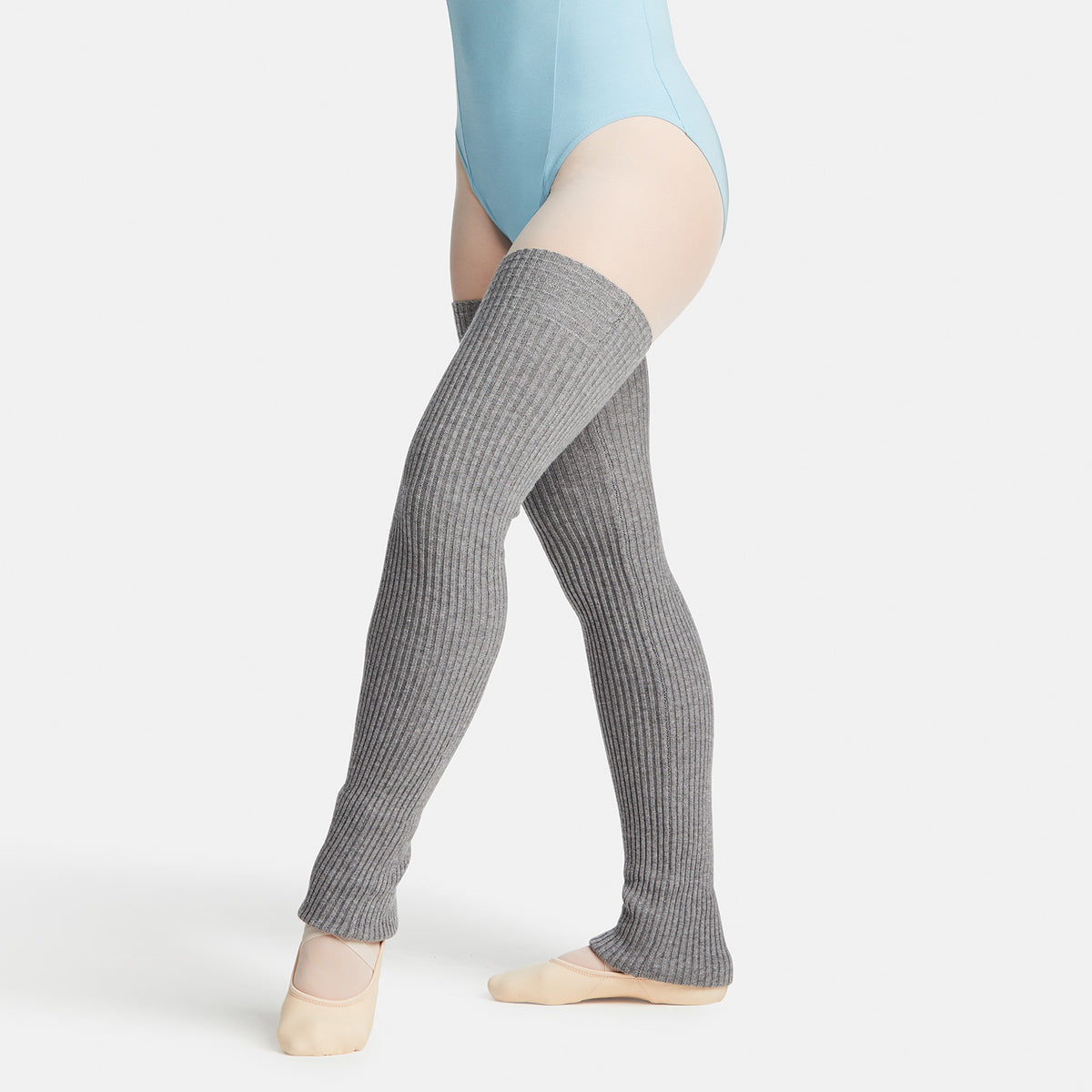 black 27" Knit Legwarmer for Dancers