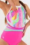 Colour me in Kindness Leotard sylvia p