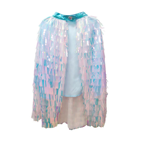 disney frozen elsa sequin cape snow queen 
