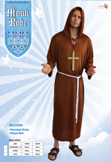 Monk Robe - Adult Costume