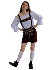 Female Brown Lederhosen