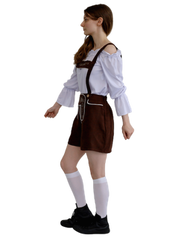 Female Brown Lederhosen