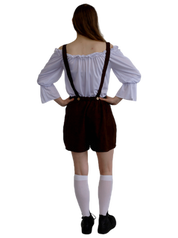 Female Brown Lederhosen