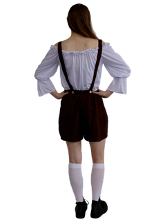 Female Brown Lederhosen