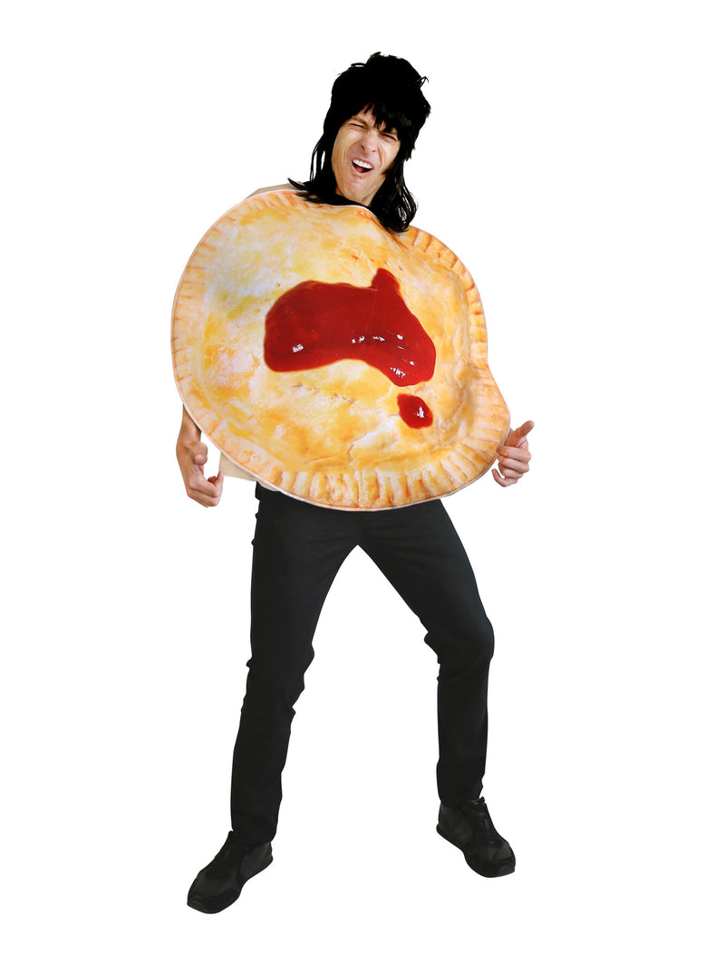 australian meat pie & sauce icon costume footy carnivals footy fever grand final 