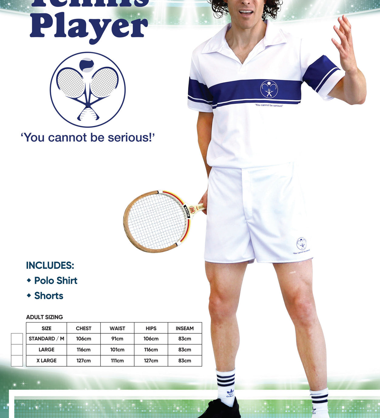 1980s tennis player uniform john mcenroe