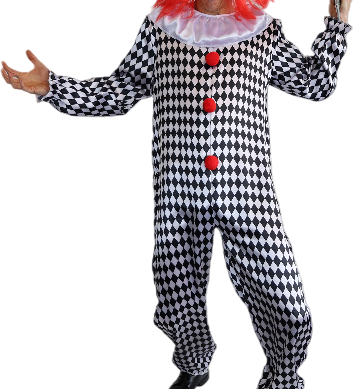 creepy clown costume halloween