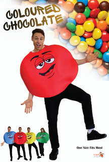 Colored Chocolate Costume - Red