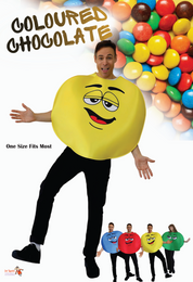 Colored Chocolate Costume - Yellow