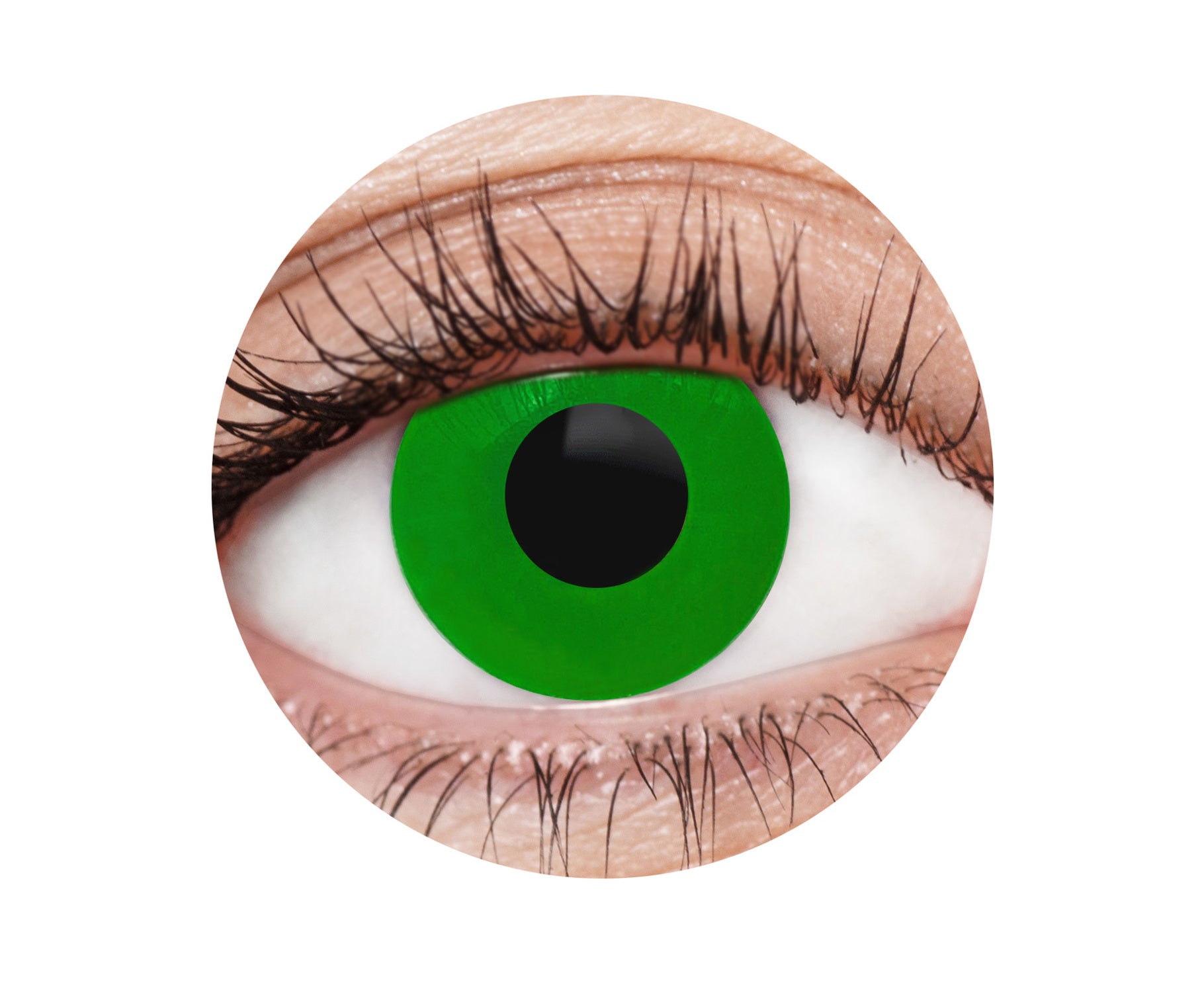 efx029 hero green contact lenses halloween 