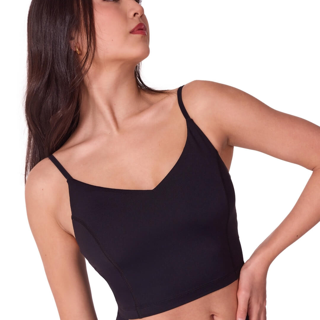 capezio crop tank top el110