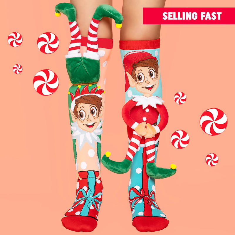 elf on shelf socks madmia