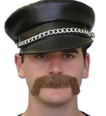 merv hughes moustache biker 1970s mardi gras 