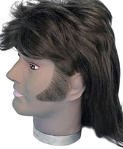 Sideburns Thick Curved period vintage Abraham lincoln Rhett Butler colonial victorian edwardian 1800s bridgerton professional human facial hair lace-backed application