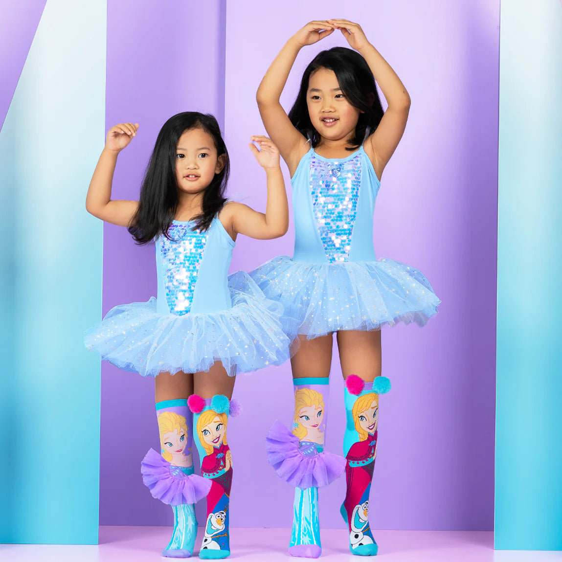 ELSA & ANNA SOCKS disney madmia
