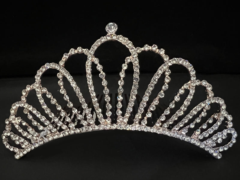 dalis medium tiara silver or rose gold 