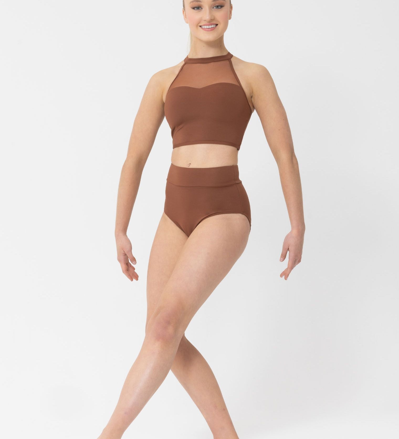 mocha brown nude dance briefs costume