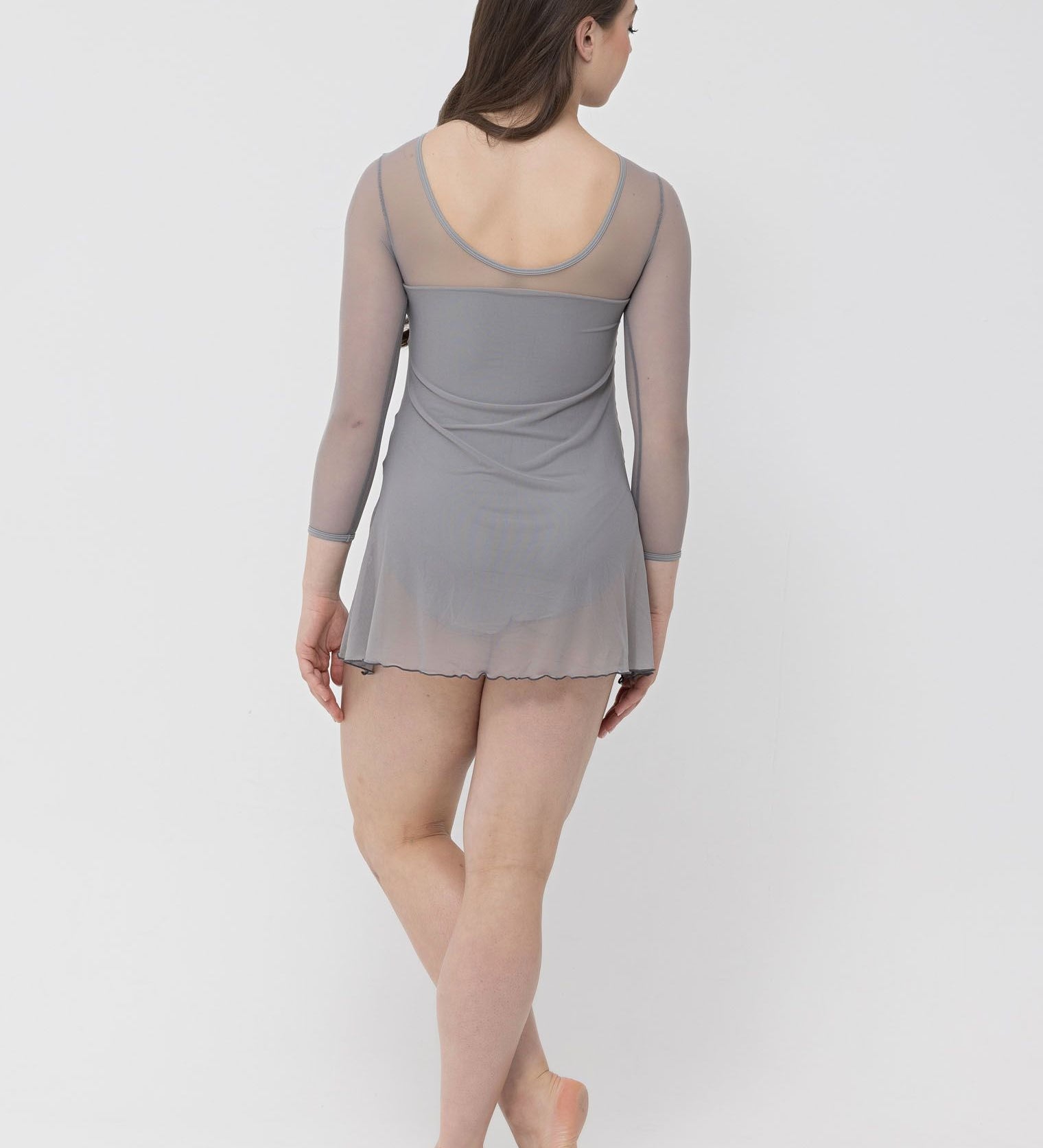 long sleeve mesh dress studio 7 dancewear lyrical costume