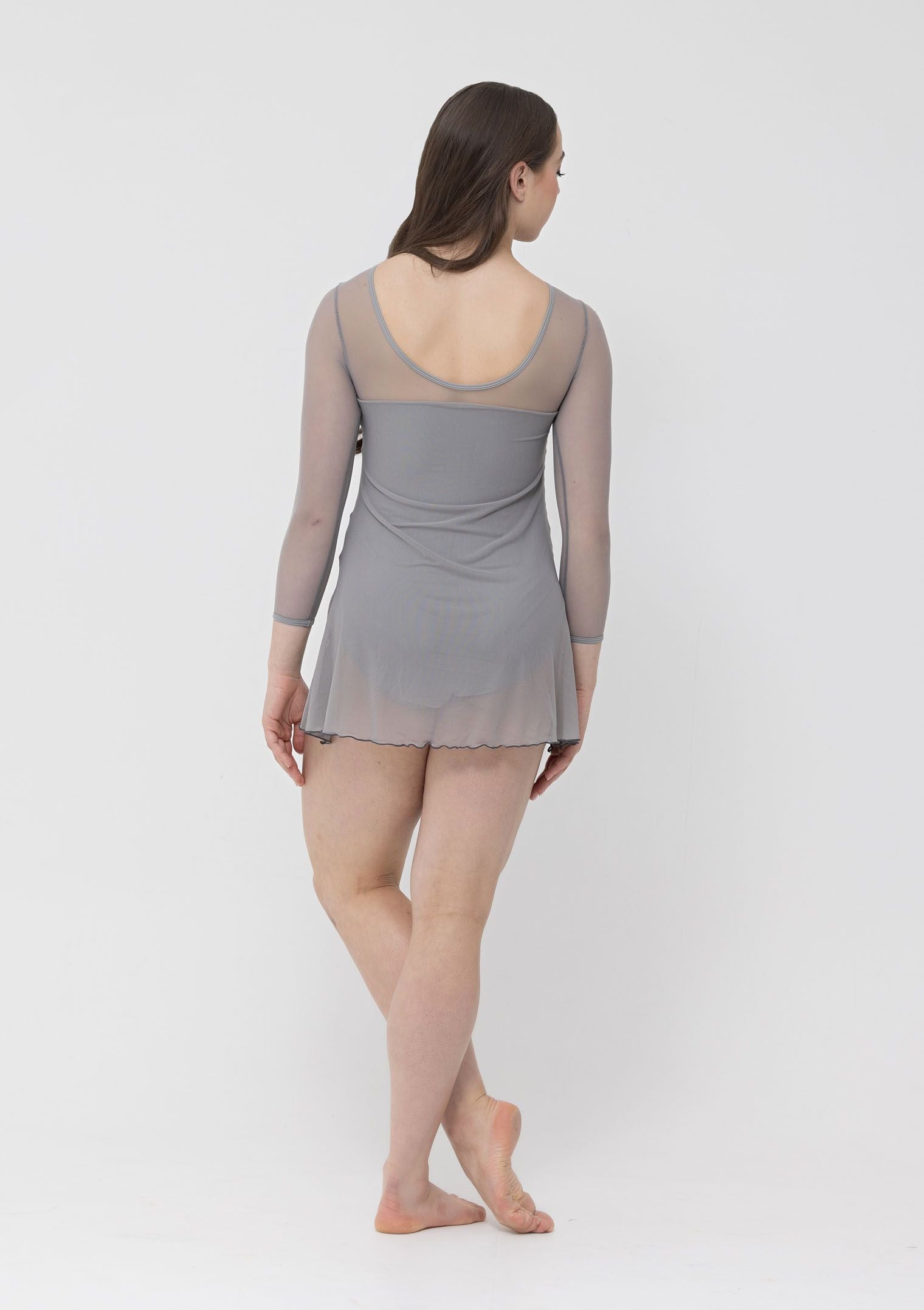  long sleeve mesh dress studio 7 dancewear lyrical costume