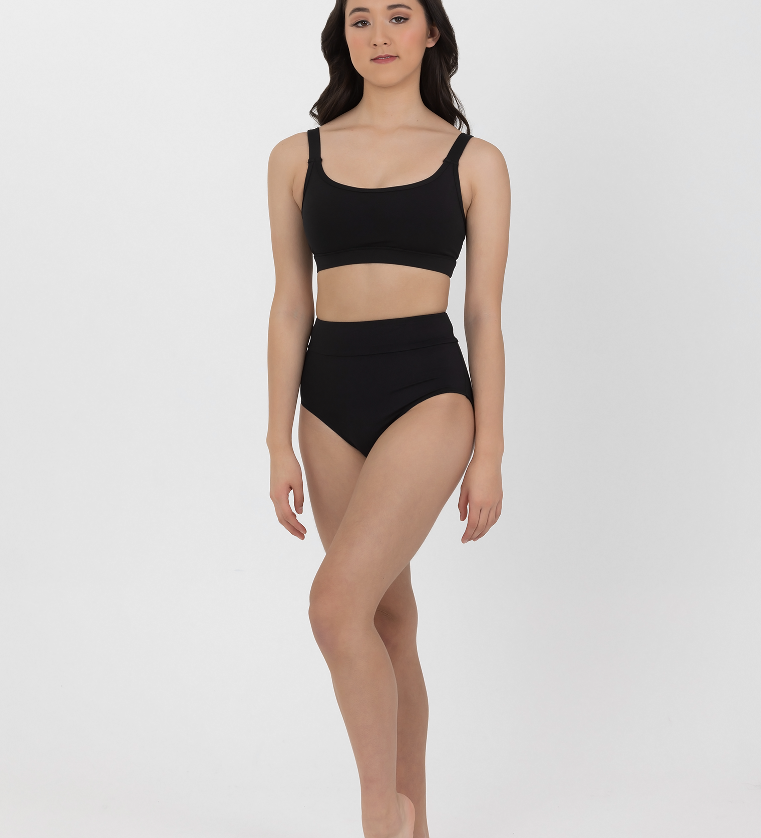 black dance briefs costume