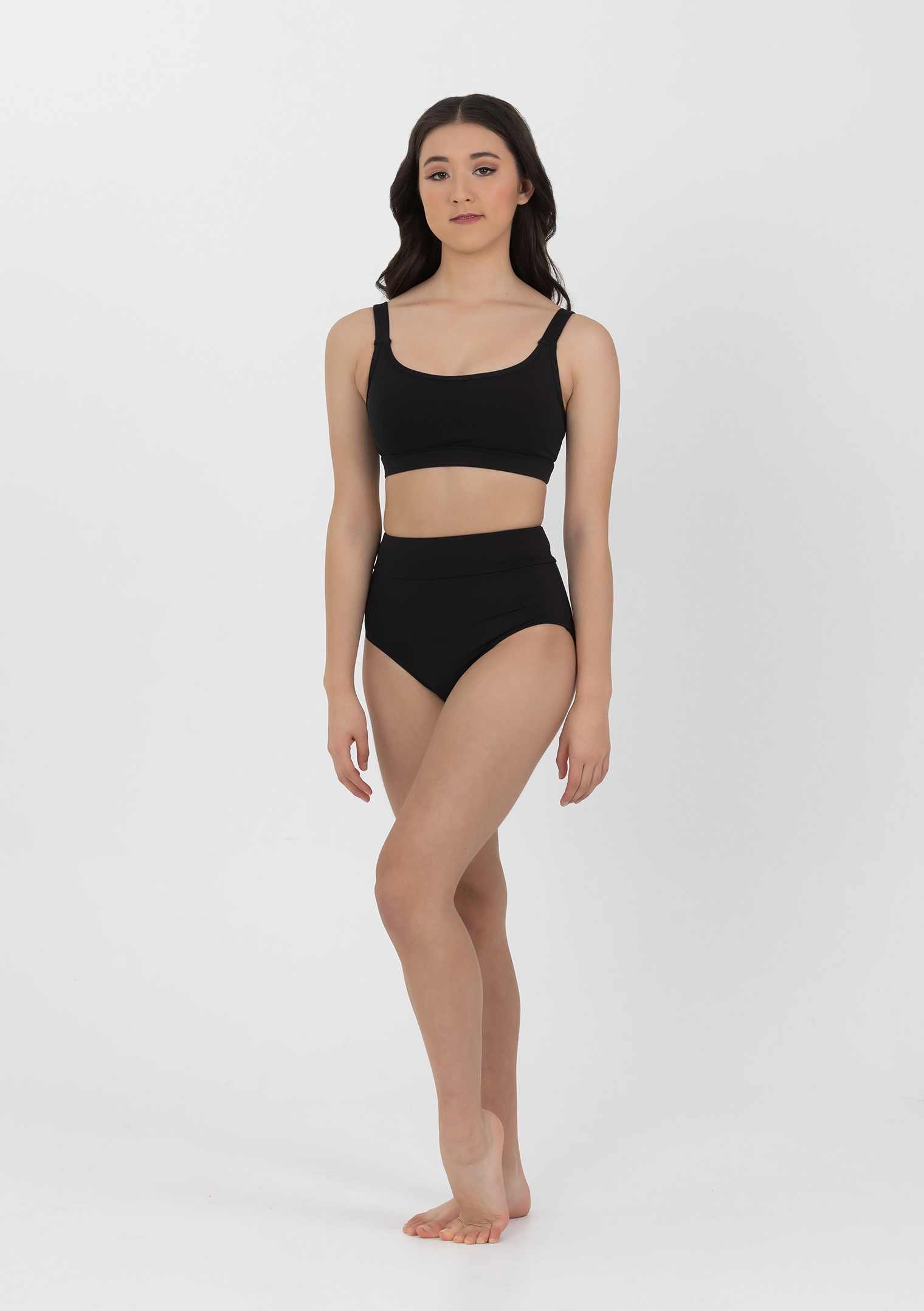 black dance briefs costume