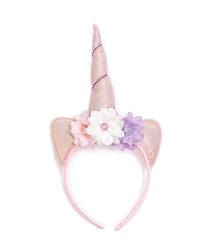 Pink Shimmer Unicorn Dress & Headband