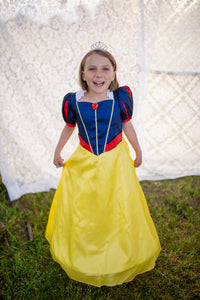 Boutique Snow White Dress with hoop skirt