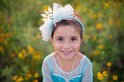 Frozen Elsa Ice Queen Dress with Cape 