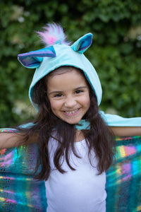 Reversible Unicorn & Dragon Cape - Child