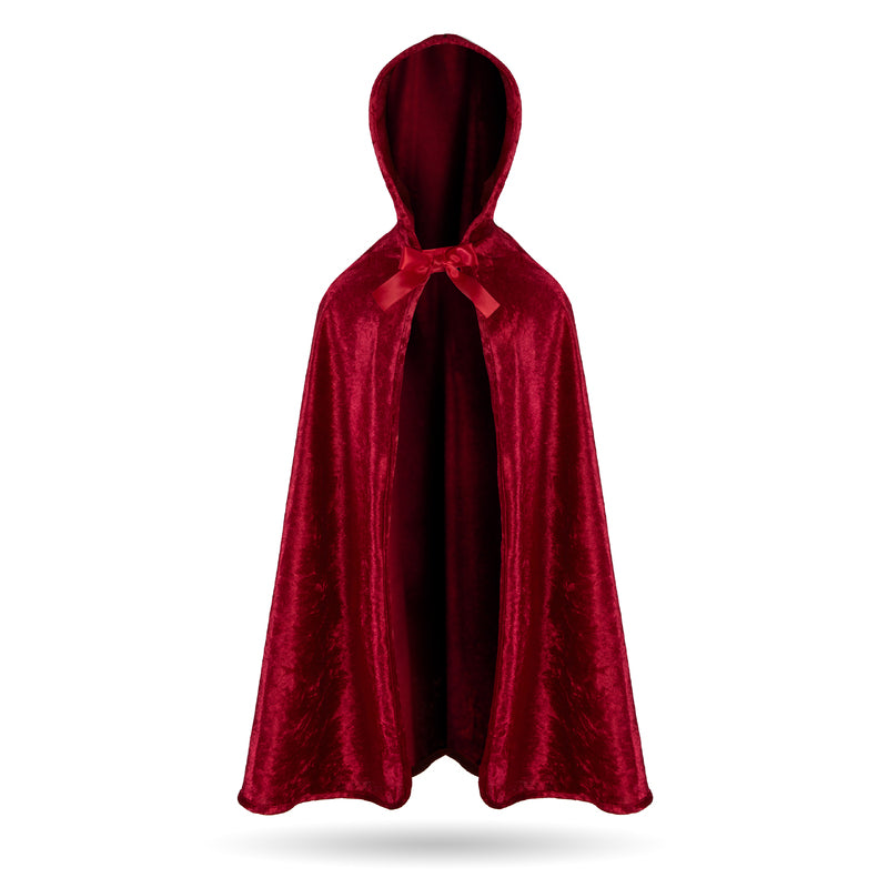 Little Red Riding Hood Velour Cape Child