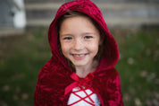 Little Red Riding Hood Velour Cape