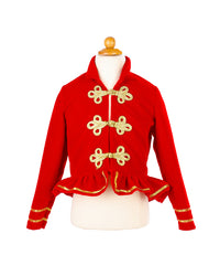Red Toy Soldier Jacket Costume