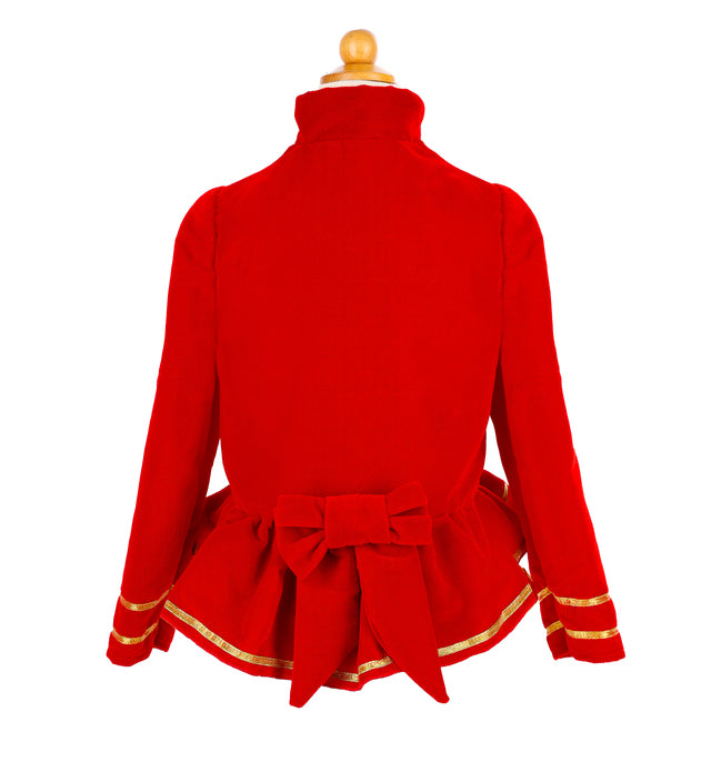 Red Toy Soldier Jacket Costume